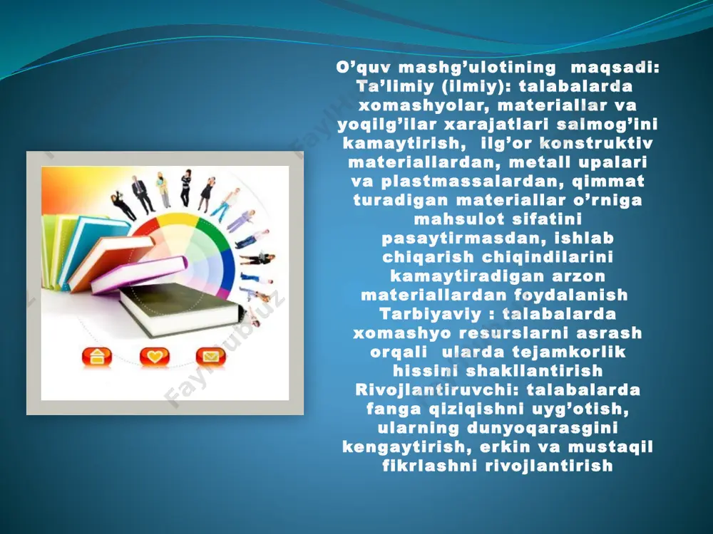 ini tayyorlashga; 6010 –mol yuboruvchilardan tushgan qiymatliklar - olingan qiymatliklarni tashish va olib kelish qiymatiga; 2710 – xizmat ko’rsatuvchi xo’jaliklar ehtiyoji uchun materiallar sarflanganda 4200 –hisobdor shaxslar hisobidan sotib olingan qiymatliklar summasiga, hisobdor shaxslar tomonidan to’langan yuklash – tushirish xarajatlari summasiga; 9220–materiallarni chetga jo’natish va sotish bo’yicha; chetga sotilgan mahsulotga tegishli transport-tayyorlov xarajatlariga. 6710 –yuklovchilarga hisoblangan ish haqiga; 1510–«materiallar tayyorlash va sotib olish» schyotida yo’ldagi material qiymatliklar to’g’risidagi joriy axborot aks ettiriladi. 6520 –yuklovchilarga hisoblangan ish haqidan ijtimoiy sug’urtaga ajratma; 2310 –yordamchi ishlab chiqarish sexlari tomonidan tayyorlangan va omborga topshirilgan buyumlar qiymatiga- omborga topshirilgan chiqindilar va tejalgan materiallar qiymatiga; 9210 –asosiy vositalarni tugatilishidan olingan va omborga topshirilgan chiqindilar qiymatiga; 2610 –batamom yaroqsiz mahsulotdan olingan va omborga topshirilgan chiqindilar qiymatiga; 2010 –asosiy ishlab chiqarishdan olingan va omborga topshirilgan chiqindilar va tejalgan materiallar qiymatiga. materiallar asosan quyidagilardan kelib tushadi: -mol yetkazib beruvchilardan; -moddiy javobgar shaxslar orqali naqd pulga sotib olinadi; -o’zining ishlab …
