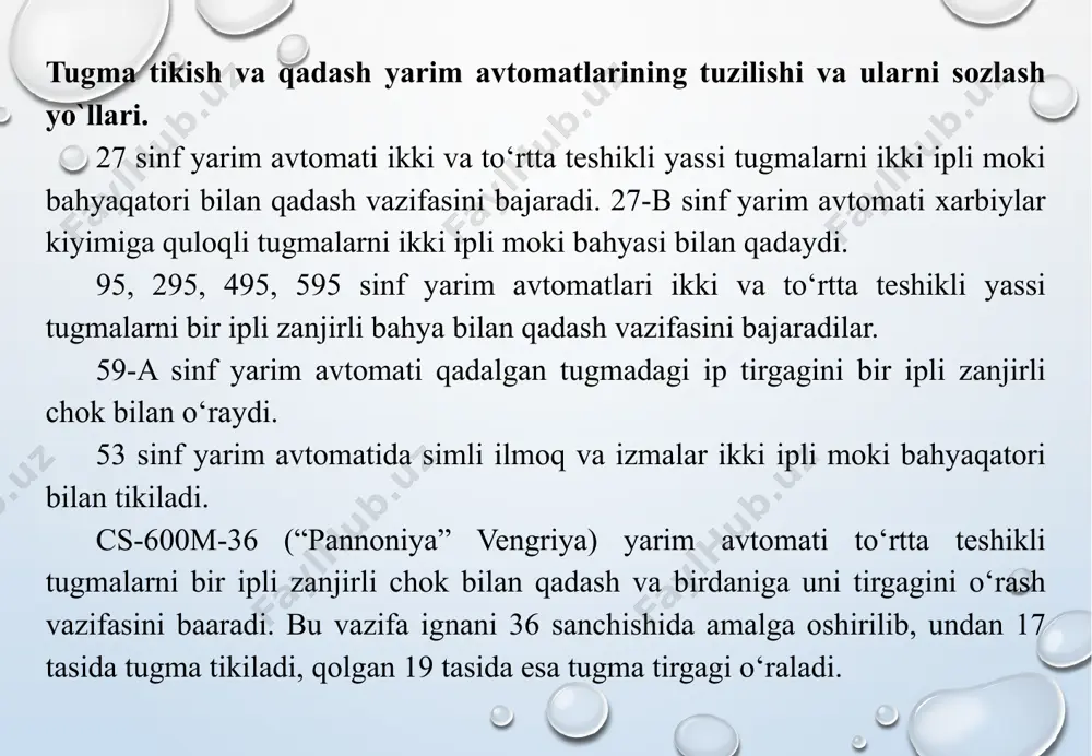 tugmatikish vaqadash yarim avtomatlar - Page 4