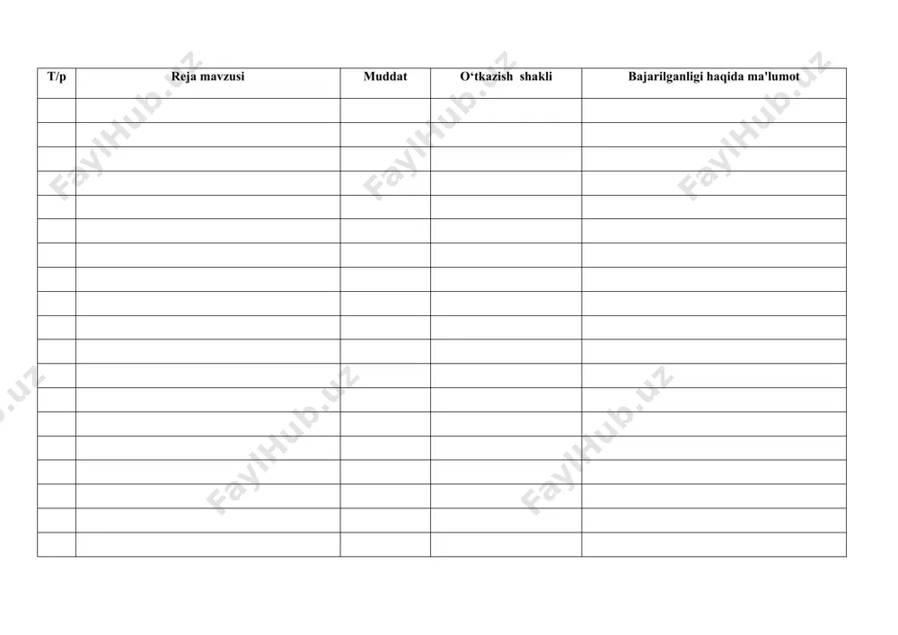 pedagoglar bilan o‘zaro hamkorlik ish rejasi. - Page 4