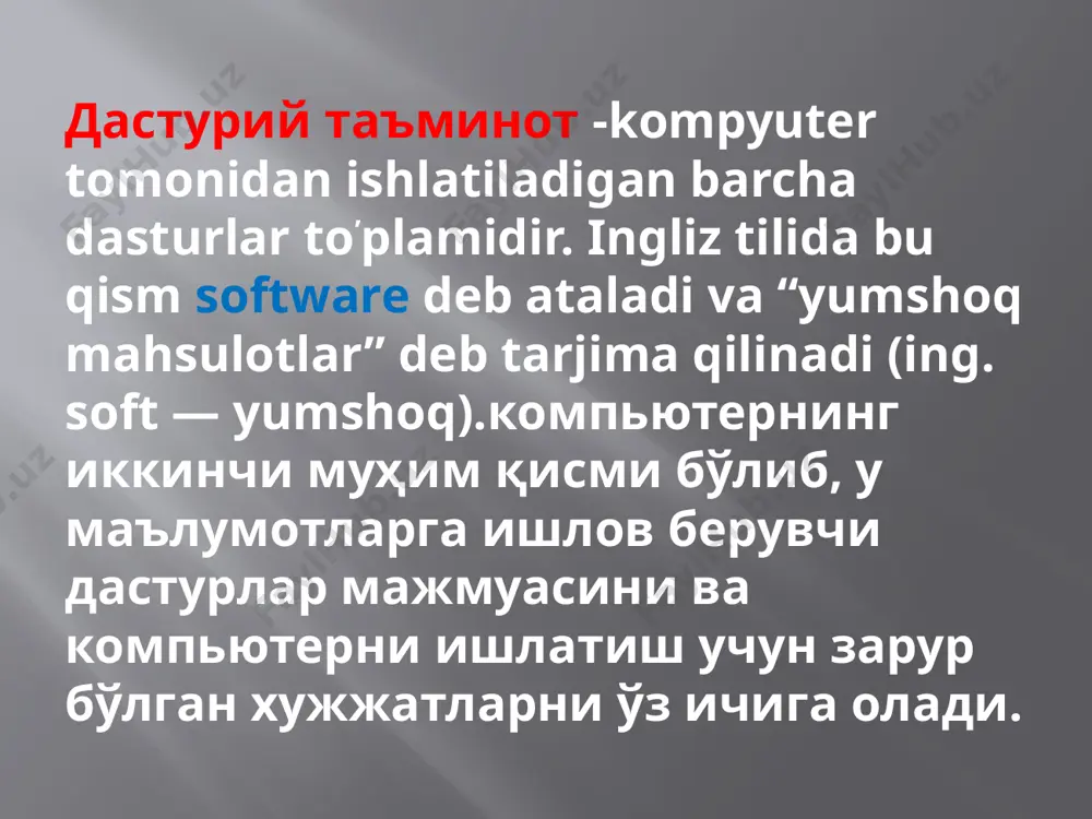 ta'limda dasturiy vositalar haqida tushuncha - Page 5