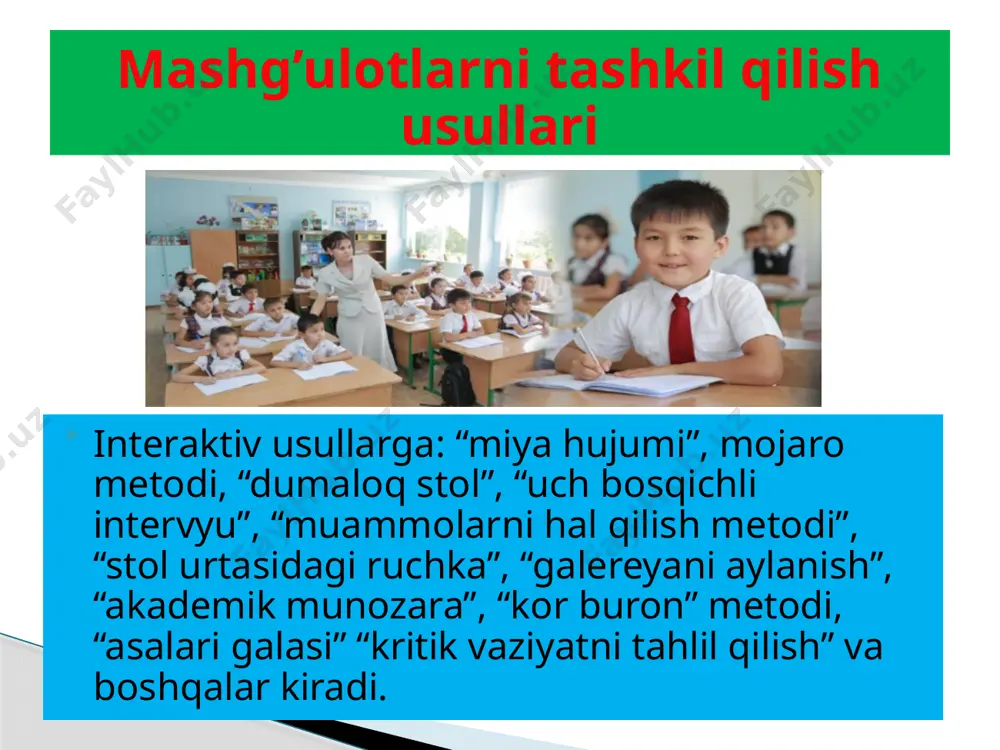 interfaol metodlar va ularning tasnifi - Page 5