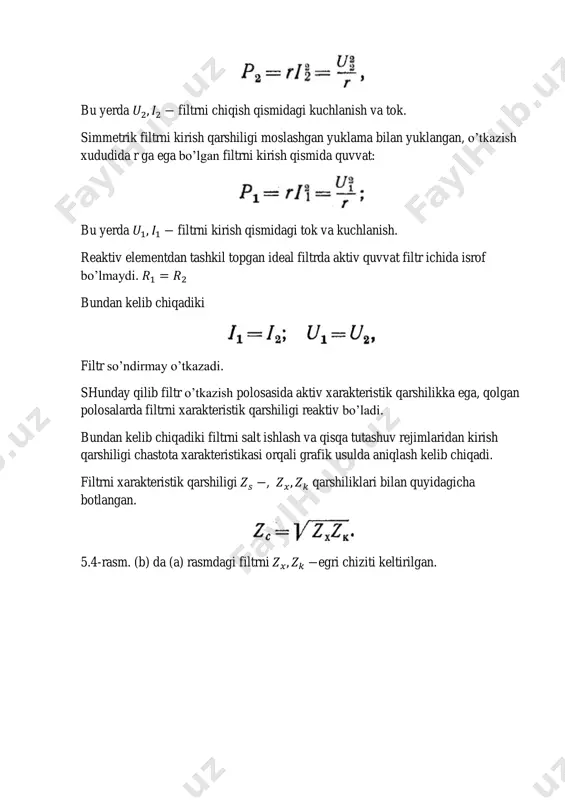 elektr filtrlar - Page 4