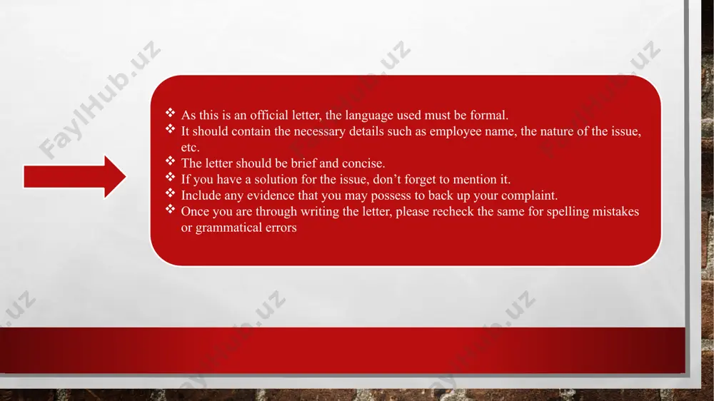 complaint letter excel shabloni - Page 3