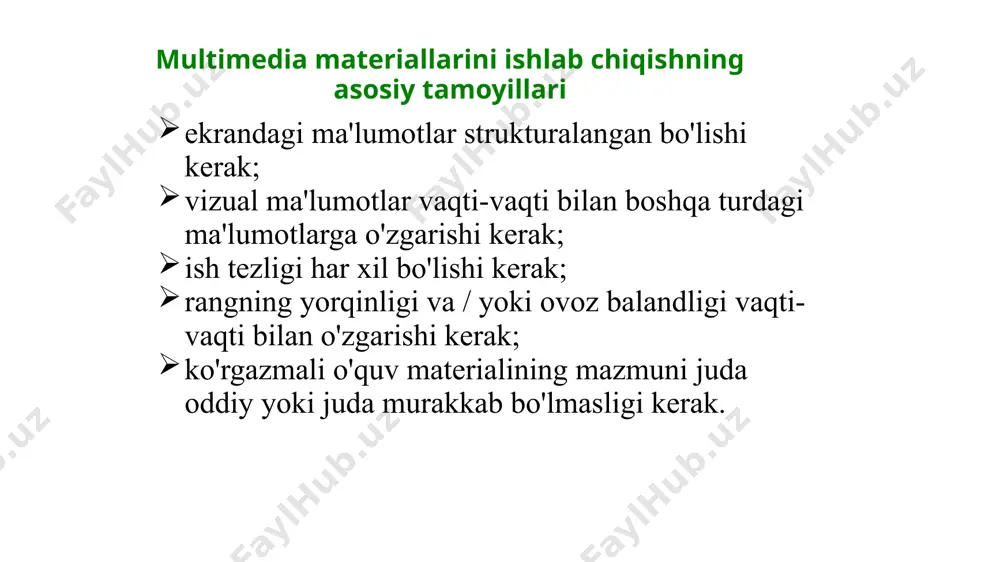 multimedia ilovalarini yaratish - Page 3