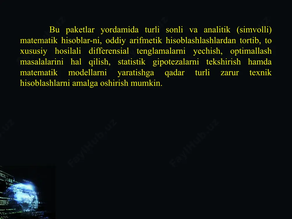 axborot jarayonlarini algoritmlash va dasturlash. zamonaviy dasturlash tillari - Page 4