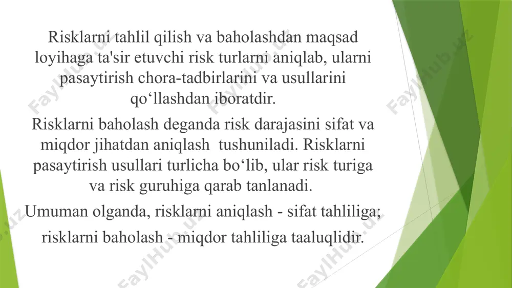 investisiya risklarini boshqarish - Page 5