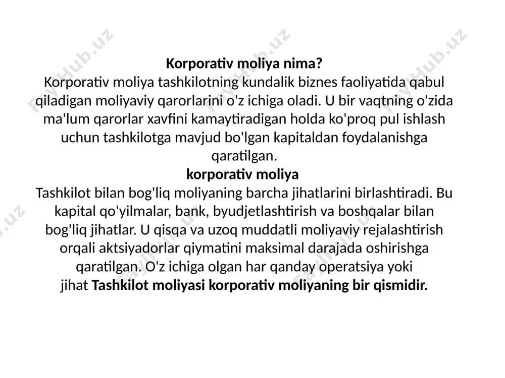 korporativ moliya - Page 5