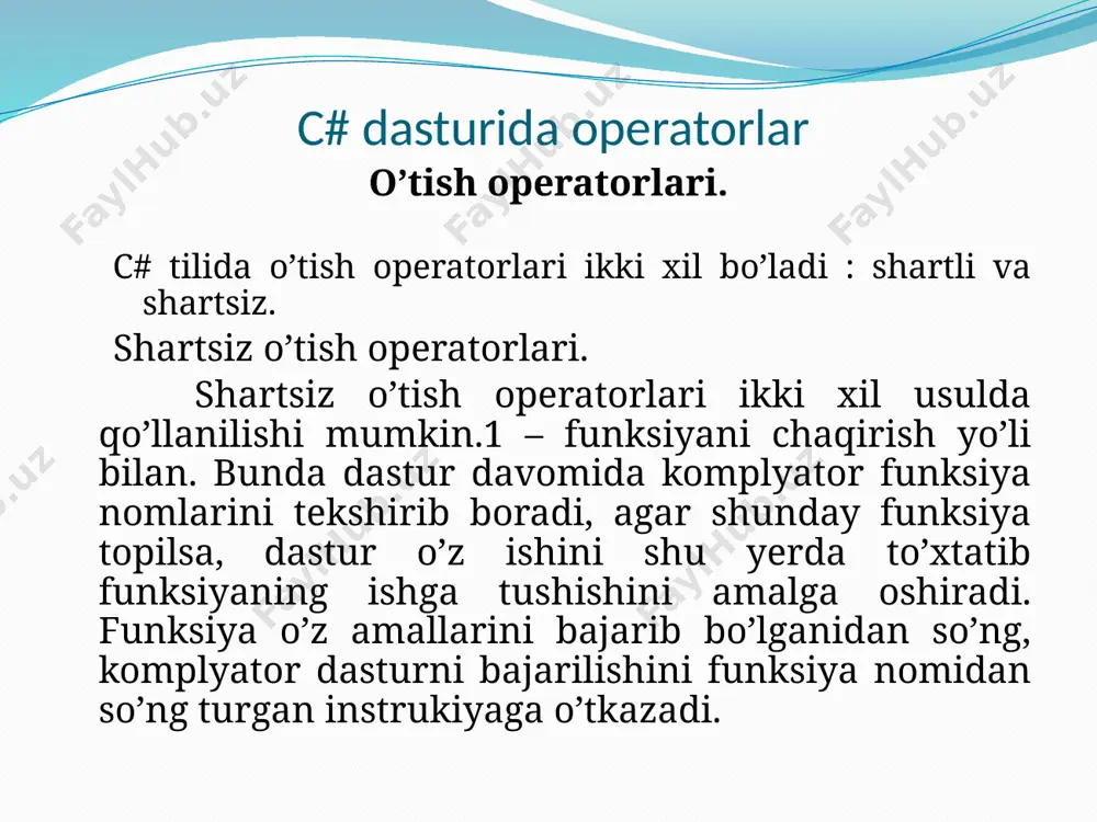 c# dasturlash tilida budilnik dasturini yaratish - Page 5