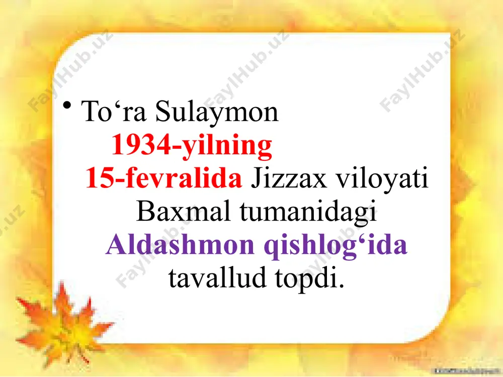 to`ra sulaymon - Page 3