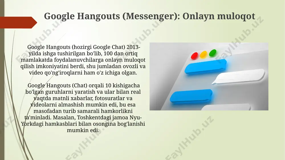 google xizmatlarining umumiy nuqtai - Page 4