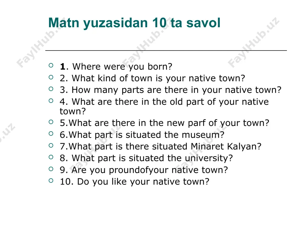 my native town - Page 5