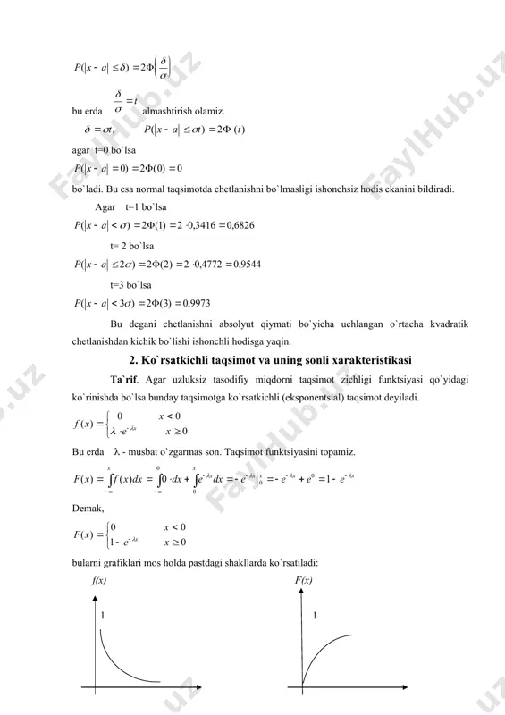 uzliksiz tasodifiy miqdorlar 2 - Page 5