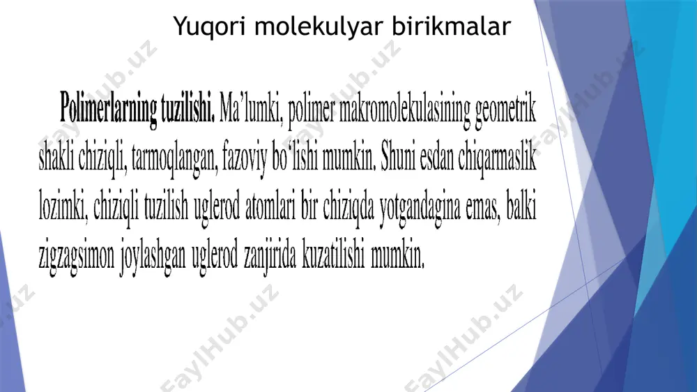 yuqori molekulyar birikmalar - Page 3