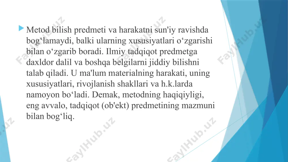 metod tushunchasi uning turlari va tasnifi - Page 5