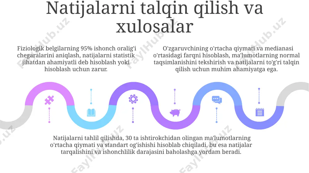 a yordam beradi. ko'z qovoqlarining chastotasi va amplitudasi (masalan, 10-20 marta/minut) charchoq yoki uyqusizlik kabi holatlarni aks ettirib, ixtiyoriy bo'lmagan fiziologik jarayonlarni ko'rsatishi mumkin. sales 1st qtr 2nd qtr 100 0 sales 1st qtr 2nd qtr 100 0 sales 1st qtr 2nd qtr 100 0 e'tiboringiz uchun rahmat @taqdimot_robot image1.jpeg image2.jpeg image3.jpeg