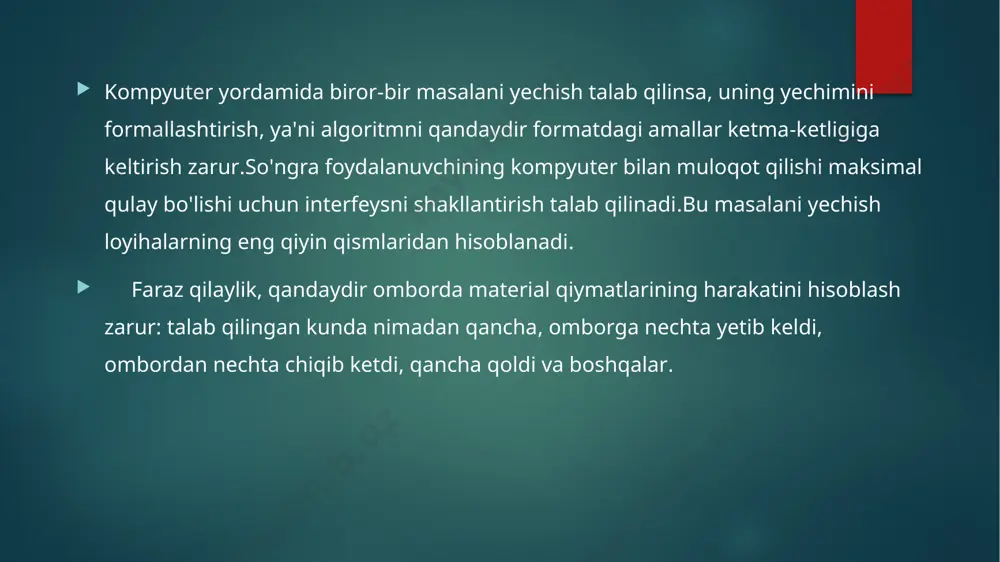 lki bir qancha shartlarga: dasturchiga tez va ishonchli dasturni yaratish imkonini berishi, foydalanish davrida qulay nazoratni ta'minlashi lozim va boshqalar windows media playerni birinchi marta ishlatganingizda, sizdan ba'zi sozlamalarni tanlashingiz so'raladi. siz foydalanishingiz mumkin "tavsiya etilgan sozlamalar" agar siz windows media playerni odatiy media pleer sifatida ishlatishni rejalashtirmoqchi bo'lsangiz va foydalanish ma'lumotlarini microsoftga yuborishga qarshi bo'lmasangiz, lekin biroz ko'proq nazorat qilishni xohlasangiz, tanlang "maxsus sozlamalar". va nihoyat, sizdan windows mediaplayer uchun fayl turlarini tanlashni so'rashadi, agar siz har qanday film, audio, video va rasm fayllari uchun windows mediaplayerdan foydalanishni rejalashtirmasangiz, fayl turlarini qo'lda tanlashni tavsiya etamiz (lekin bunday mumkin emas). biroq, ro'yxatdan ko'rinib turganidek, ba'zi-bir fayllar mavjud, ular sizning malakali dasturingizga ega bo'lishni ma'qul ko'radi, ayniqsa, kodeklarda vaqti-vaqti bilan muammolar mavjud. windows mediaplayer bilan ochmoqchi bo'lgan kengaytmalarni tanlang va “saqlash” ni ustiga bosing. o'rnatishni tugatgandan so'ng, siz avtomatik ravishda “kutubxona” ko'rinishga duch kelasiz. bu sizning asosiy buyruq markazingiz va hozirda …