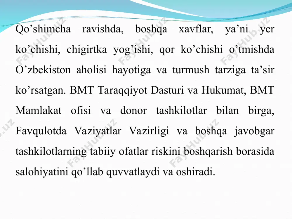 tabiiy va ekologik kataklizmlar - Page 4