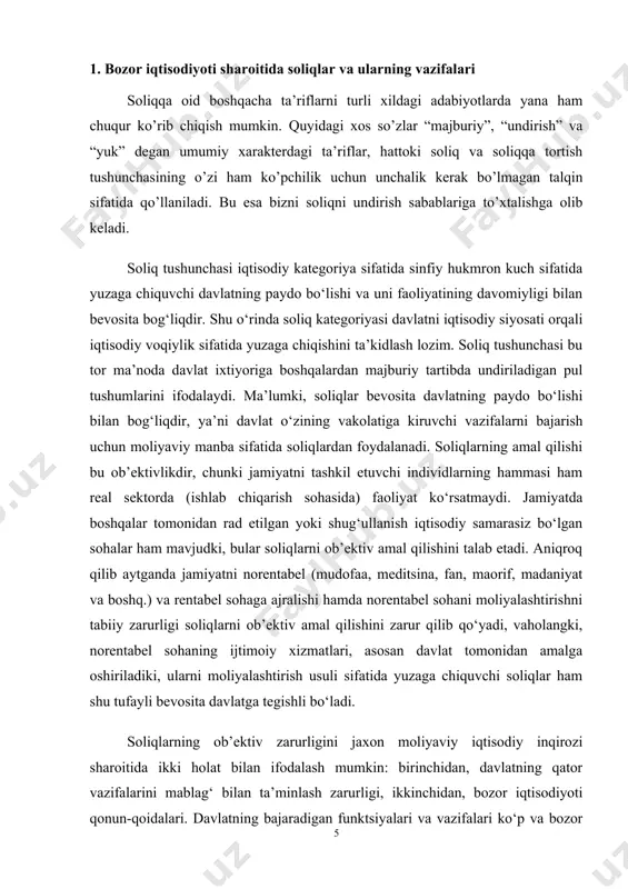 on moliyaviy iqtisodiy inqirozi sharoitida ikki holat bilan ifodalash mumkin: birinchidan, davlatning qator vazifalarini mablag‘ bilan ta’minlash zarurligi, ikkinchidan, bozor iqtisodiyoti qonun-qoidalari. davlatning bajaradigan funktsiyalari va vazifalari ko‘p va bozor iqtisodiyoti rivojlana borishi bilan ba’zi ijtimoiy himoyalangan bozor munosabatlariga mos kelmaydigan vazifalar yo‘qola borsa, yangi vazifalar paydo bo‘la boshlaydi. jaxon moliyaviy iqtisodiy inqirozi sharoitida davlatning yangi vazifalari paydo bo‘ladi. bularga bizning respublikamizda kam ta’minlanganlarga ijtimoiy yordam ko‘rsatish, bozor iqtisodiyoti infratuzilmasini (sanoatda, qishloq xo‘jaligida, moliya tizimida) tashkil qilish kiradi. shu yerda davlat kuchli sotsial siyosat tadbirlarini amalga oshirish uchun pensionerlar, nafaqaxo‘rlar, talabalar, ko‘p bolali onalar va boshqalarni ko‘proq mablag‘ bilan ta’minlash zarurligini anglab cheklangan tovarlar bahosidagi farqni byudjet hisobidan qoplaydi va ularga boshqa xarajatlarni davlat hisobidan amalga oshiradi, mahallalarda kam ta’minlanganlarga moddiy yordamlar tashkil etadi. shu bilan birga, o‘zbekiston davlati jamiyat a’zolari osoyishtaligini saqlash maqsadida o‘zining mudofaa qobiliyatini saqlab va mustahkamlab turishga, texnika va o‘q-dorilarga ham mablag‘lar sarflaydi, qolaversa, davlat fuqarolar …