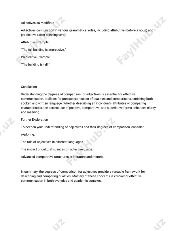 adjective degrees - Page 5