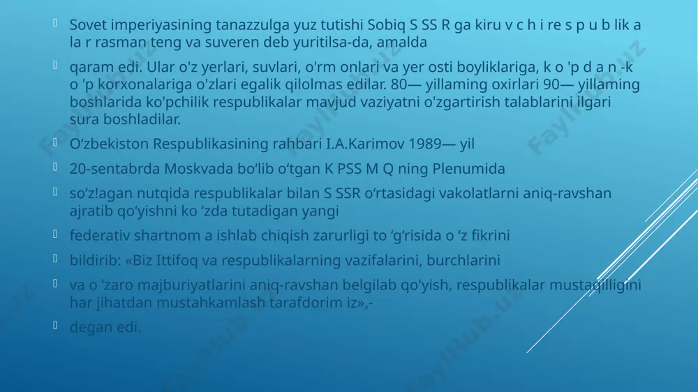 sovet imperiyasining tanazzulga yuz tutishi - Page 4