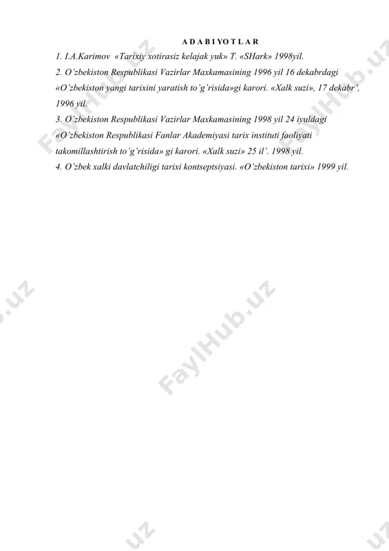 bugungi kundagi o’zbek tarixshunosligida miliy davlatchilik tarixi masalasi - Page 5