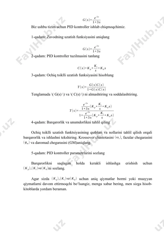 kechikishli obyektlarning rostlash tizimlari - Page 4