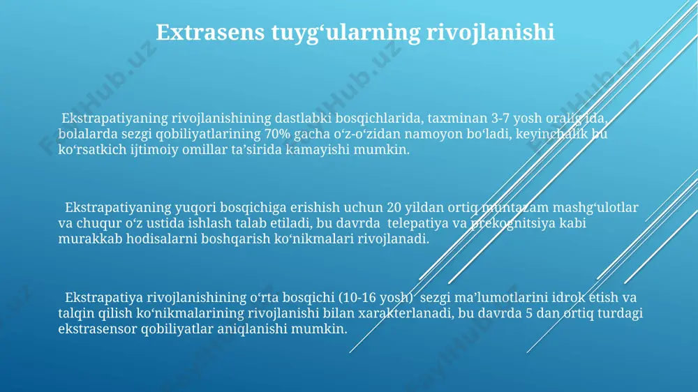 psixik rivojlanish va uni davrlashtirish - Page 3