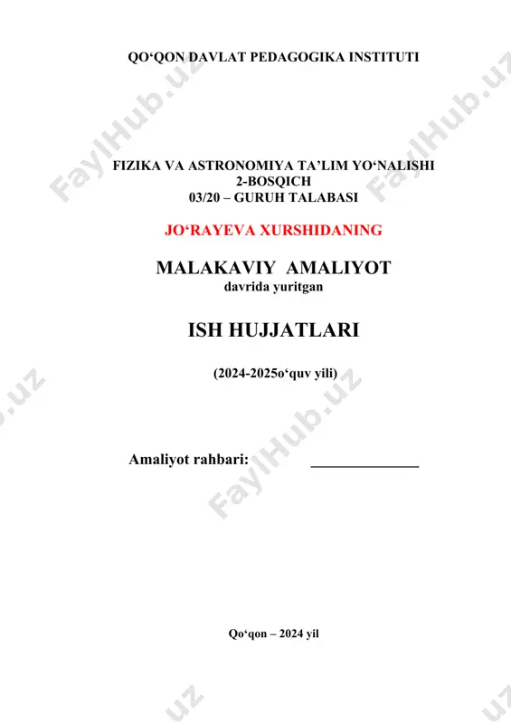 fizika va astronomiya ta’lim yo‘nalishi - Page 5