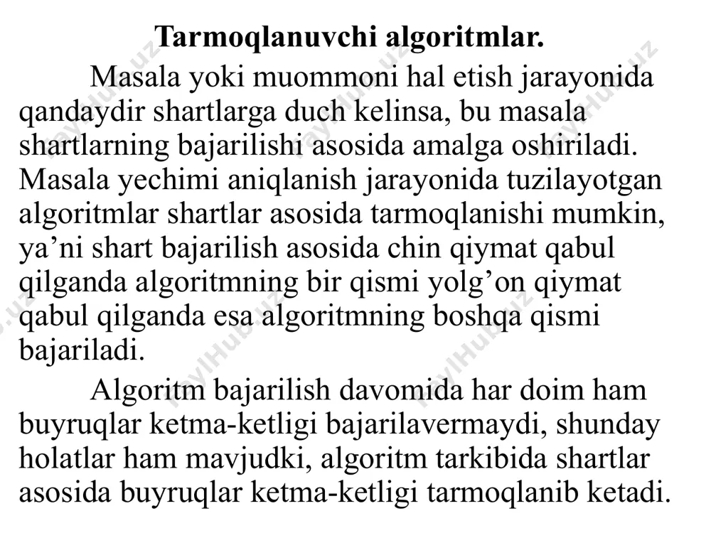 tarmoqlanuvchi algoritmlar - Page 5