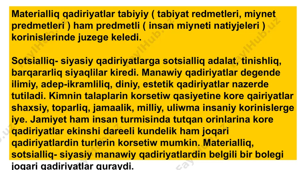 madaniy-madeniyatning jamiyettin manaviy jan'alaniwi - Page 5