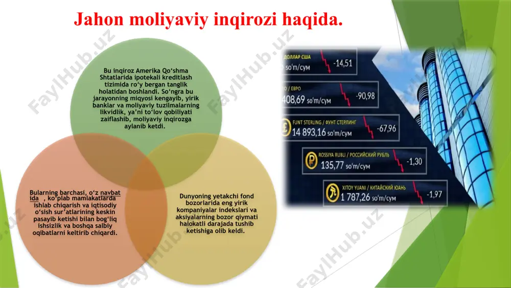 orqali yengish mumkin. inqiroz davrida misr duch kelgan muammolarni hal qilishda xalqlar o'rtasidagi hamkorlik muhim ahamiyatga ega. birgalikda ishlash orqali davlatlar misrga qiyinchiliklarni engib o'tishda yordam berishlari va resurslarni bo'lishishlari mumkin. xulosa va kelajak istiqbollari xulosa qilib aytadigan bo'lsak, misr kabi xorijiy davlatda inqirozga duch kelganda barqarorlik va xavfsizlikni birinchi o'ringa qo'yish muhimdir. bundan tashqari, mahalliy hokimiyat organlari va xalqaro tashkilotlar hamkorligi ushbu muammolarni yengishda muhim ahamiyatga ega. e'tiboringiz uchun rahmat image5.png image6.png