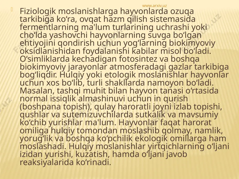 hayvon organizmining turli fiziologik faoliyatini o`rganish usullari - Page 4