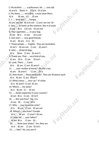 grammatik test — DOC