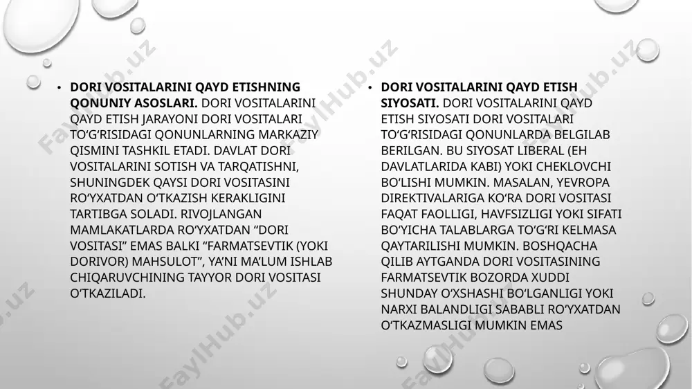 farmatsevtik mahsulotlarni ro‘yxatdan o‘tkazish - Page 5