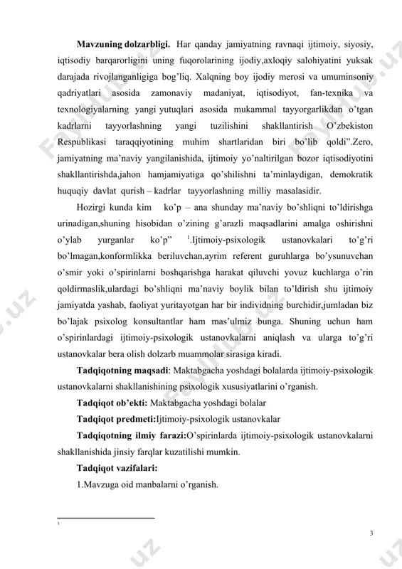 atga ega. ayniqsa, diqqatni eksperimental o'rganish orqali odamlarning diqqatni qanday jamlashini, unga qanday ta'sirlar borishini va qanday omillar diqqatni yaxshilash yoki buzilishiga sabab bo'lishini aniqlash mumkin. ushbu kurs ishining maqsadi diqqat konsentratsiyasining psixologik jihatlarini o'rganish va eksperimental metodlar yordamida diqqatni jamlash qobiliyatining turli omillarga qanday bog'liqligini tahlil qilishdir. tadqiqotda diqqat konsentratsiyasini shakllantirish va o'lchashda qo'llaniladigan eksperimental metodlar, shuningdek, diqqatni buzilishiga olib keladigan faktorlar va shu bilan bog'liq jarayonlar ham ko'rib chiqiladi. tadqiqot natijalarining ta'lim, ish va kundalik hayotdagi amaliy qo'llanilishini aniqlash, shuningdek, diqqatni samarali boshqarish usullarini ishlab chiqish ham ushbu ishning asosiy vazifalaridan biridir. kurs ishi davomida diqqat konsentratsiyasining tushunchasi, uning psixologik asoslari, eksperimental metodlar va diqqatni boshqarishning imkoniyatlari haqida keng qamrovli tahlil qilish rejalashtirilgan. bu mavzu nafaqat ilmiy jihatdan qiziqarli, balki uning kundalik hayotdagi amaliy ahamiyati ham juda katta. diqqatni yaxshilash, ish unumdorligini oshirish, o'quvchilarning o'qishdagi muvaffaqiyatlarini oshirish va boshqa ko'plab sohalarda foydalanish mumkin bo'lgan metodlarni o'rganish ushbu kurs …