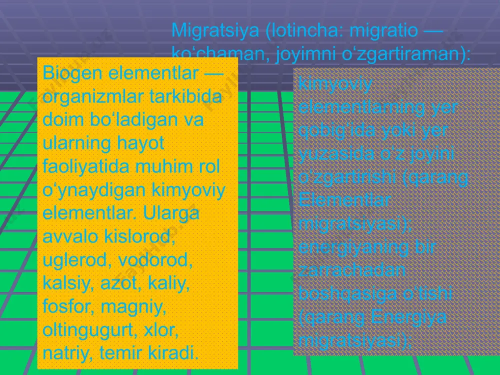 kimyoviy elementlarni migratsiyasini oʻrganish - Page 5