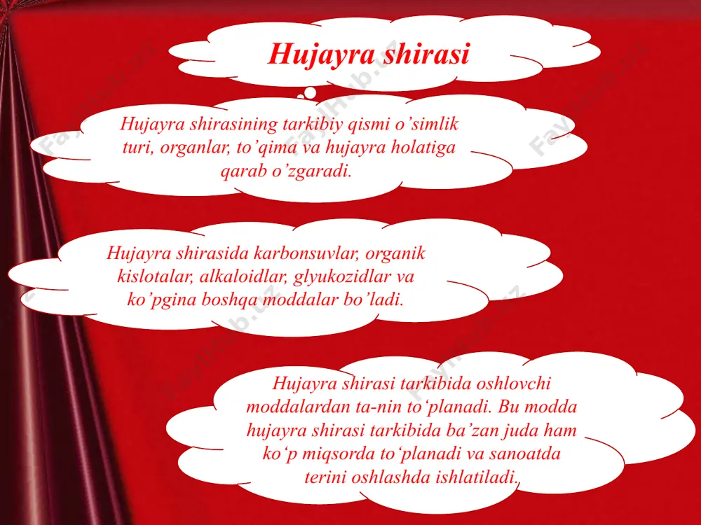 vakuola va hujayra shirasi - Page 5