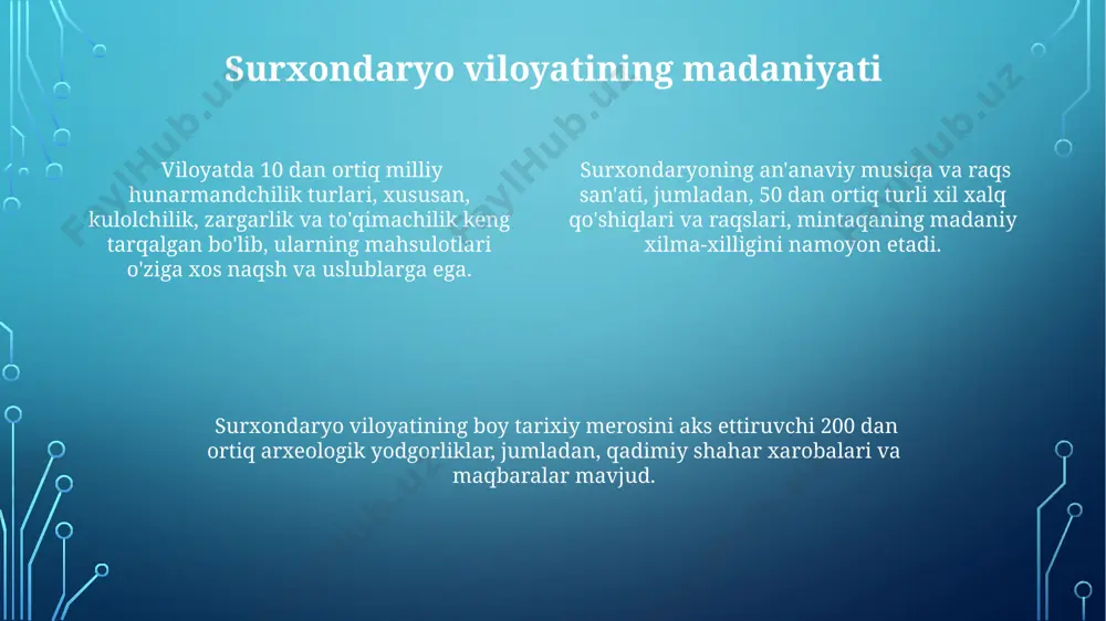surxondaryo viloyati haqida ma'lumotlar - Page 4