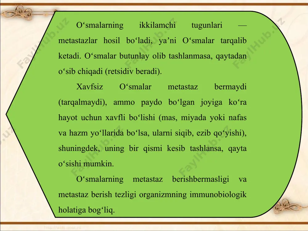 o’smalarni paydo qiluvchi sabablar - Page 5