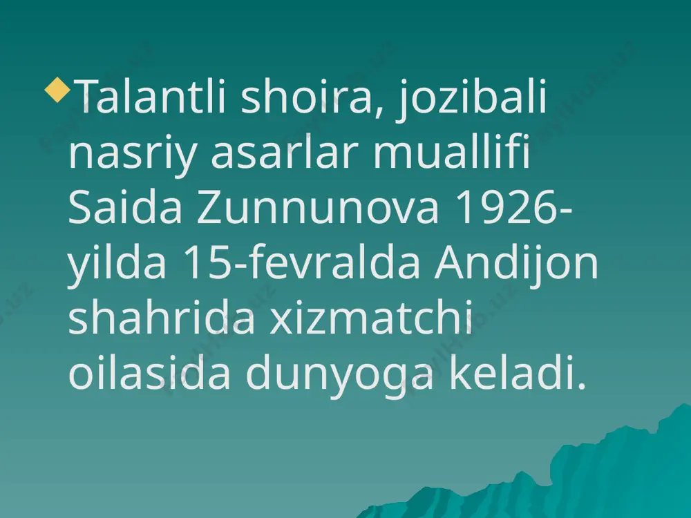 hassos nazmi, samimiy nasri o`zbek kitobxonlarining ma`naviy mulkiga aylanib qoldi. tayyorladi: tilavova nilufar image7.jpeg image8.jpeg image9.jpeg image10.jpeg image1.jpeg image2.wmf image3.png image4.png image5.png image6.png