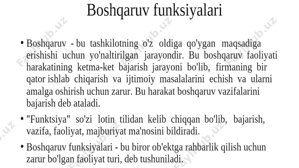 biznesda boshqaruv funksiyalari - Page 3