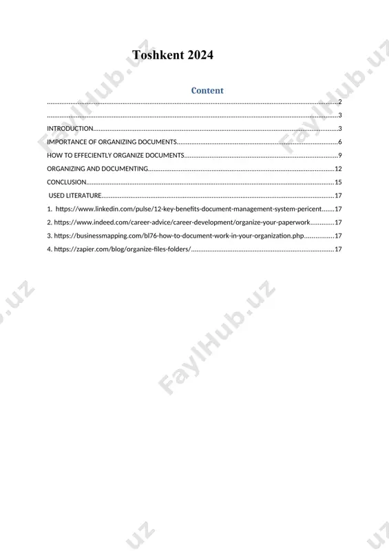 ization. version control: managing document versions is crucial to avoid confusion and ensure that users are accessing the most up-to-date information. version control mechanisms track changes, revisions, and updates, allowing users to view the evolution of a document over time and revert to previous versions if necessary. access control and security: organizations need to implement access controls and security measures to protect sensitive documents from unauthorized access, modification, or deletion. role-based access control (rbac), encryption, and secure authentication methods are commonly used to safeguard documents. search and retrieval: an effective document organization system should enable users to quickly search for and retrieve documents using keywords, metadata, or other search criteria. advanced search functionalities enhance productivity by minimizing the time spent looking for specific documents. integration with workflows: document organization systems should seamlessly integrate with existing workflows and business processes, facilitating collaboration, document sharing, and task management among team members. compliance …