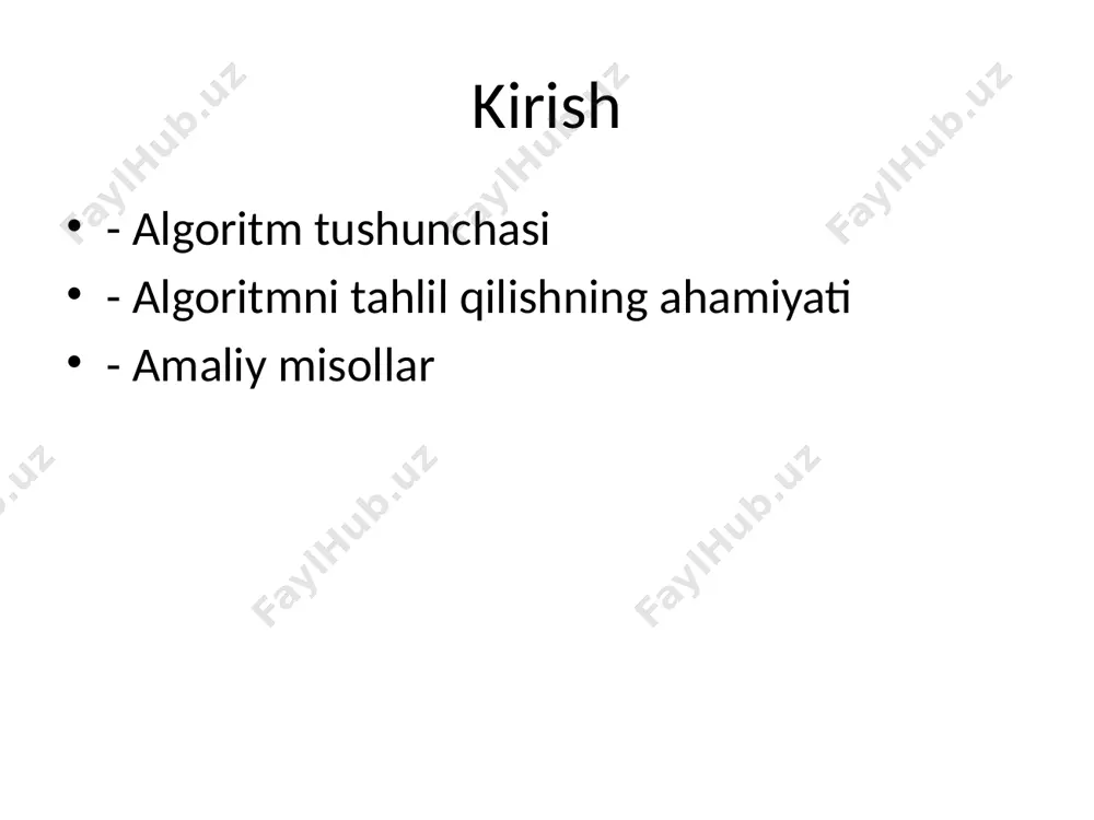 algoritm tahlili va murakkabligi - Page 2