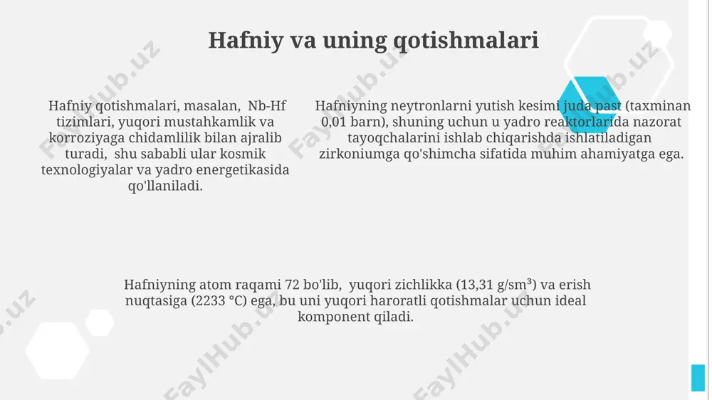 4-guruh metallari haqida taqdimot - Page 5