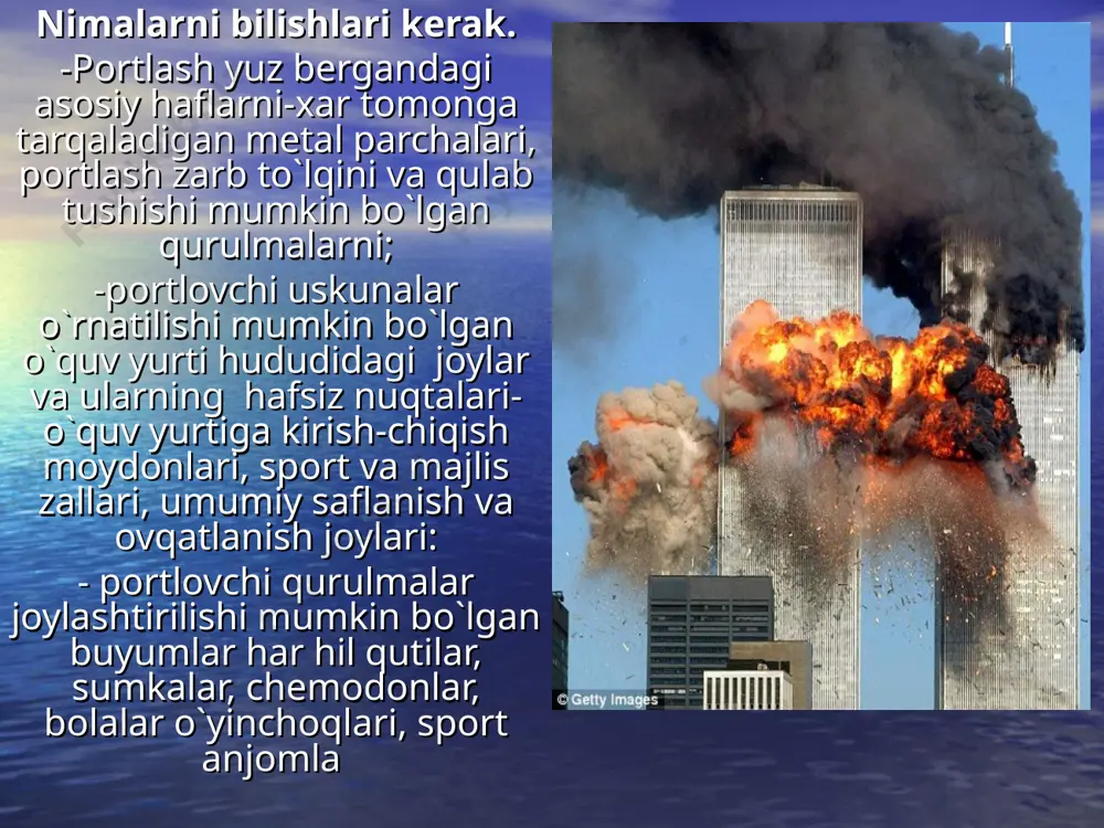jismoniy yoki yuridik shaxsni biron harakatni qilishga yoki qilmaslikka majburlashga qaratilgan real harakatlar amalga oshirilganpaytdan boshlab tugallangan deb hisoblanishi lozim. bunda yuz bergan oqibatlar hamda terrorchilik talab qilinayotgan harakatlar amalda yuz bergan yoki yuz bermaganligini ahamiyati yo`q.