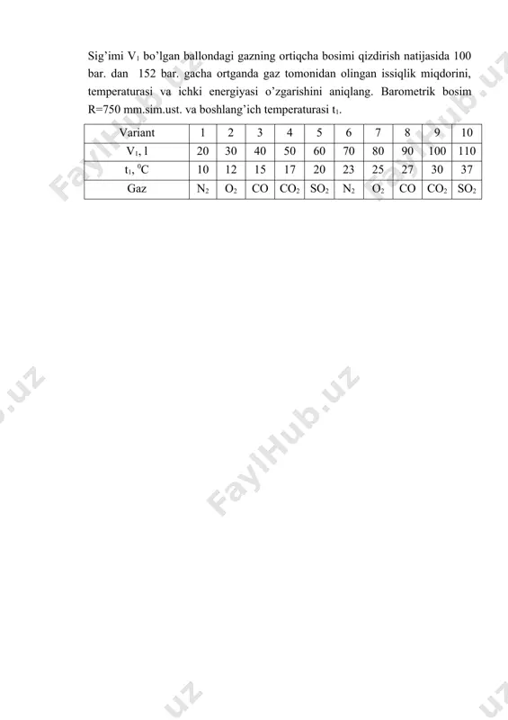 termodinamikaning 1- qonuni - Page 4