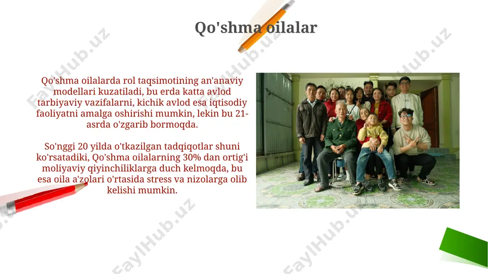 oila. ijtimoiy pedagogikada oila tiplari va turlari - Page 5