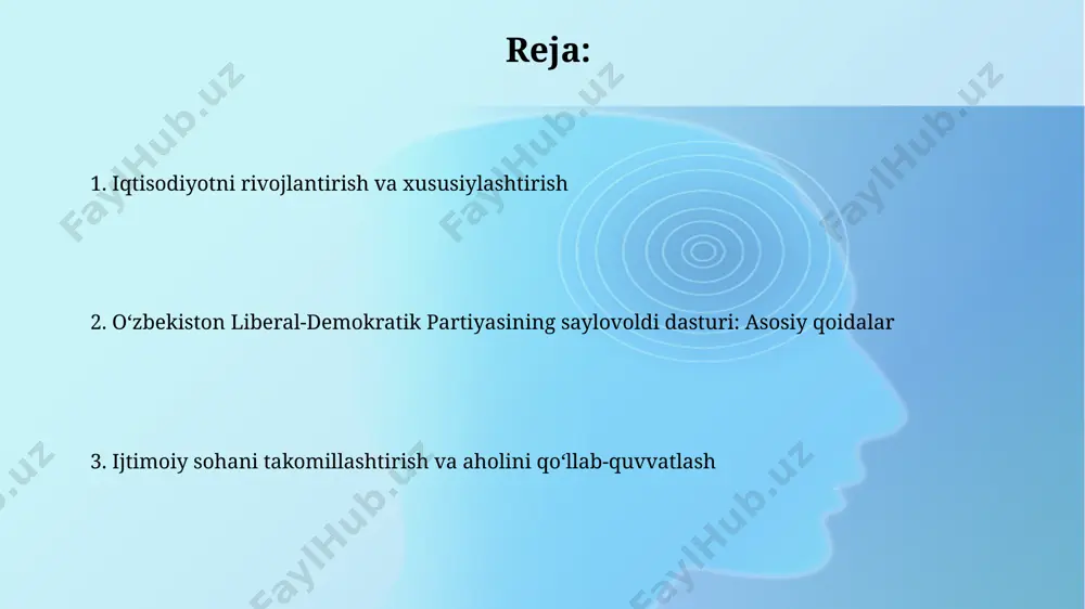 hrida 5 ta yangi maktab qurish taklifi berilgan. korrupsiyaga qarshi kurash коррупция билан боғлиқ жиноятларни аниқлаш ва тергов қилишда замонавий технологиялар, жумладан, маълумотлар базалари ва сунъий интеллектдан фойдаланиш орқали самарадорликни 25% га ошириш режалаштирилган, бунинг учун 50 млн. сўм ажратилади. 2021-2026 йилларда коррупцияга қарши кураш бўйича 5 та асосий йўналиш белгиланиб, уларнинг самарадорлигини ошириш учун 100 дан ортиқ аниқ чора-тадбирлар назарда тутилган, хусусан, тошкент шаҳрида назорат кучайтирилади. taʼlim va fanni rivojlantirish taʼlim sohasida 2025-yilga qadar 10 ta yangi universitet ochish va 50 ta ilmiy-tadqiqot markazlarini modernizatsiya qilish orqali ilmiy salohiyatni 20% ga oshirish maqsad qilingan, natijada qoraqalpogʻiston respublikasida ham ilgʻor texnologiyalarni joriy etish koʻzda tutiladi. oʻzbekiston liberal-demokratik partiyasi dasturida 2030-yilgacha umumtaʼlim maktablarida 1000 ta zamonaviy it-laboratoriya tashkil etish va 5000 nafar oʻqituvchini malaka oshirish rejalashtirilgan, shu jumladan, toshkent shahridagi oliy oʻquv yurtlari bilan hamkorlikda. huquq-tartibot va xavfsizlikni taʼminlash oʻzbekiston liberal-demokratik partiyasi dasturida 2026-yilgacha jinoyatchilik darajasini 15% ga kamaytirish, shu jumladan …