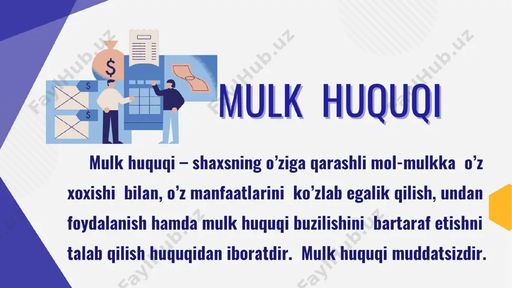 mulk huquqlari nazaryasi - Page 5