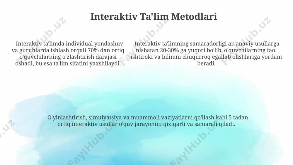 ta'lim metodlari tushunchasi - Page 5